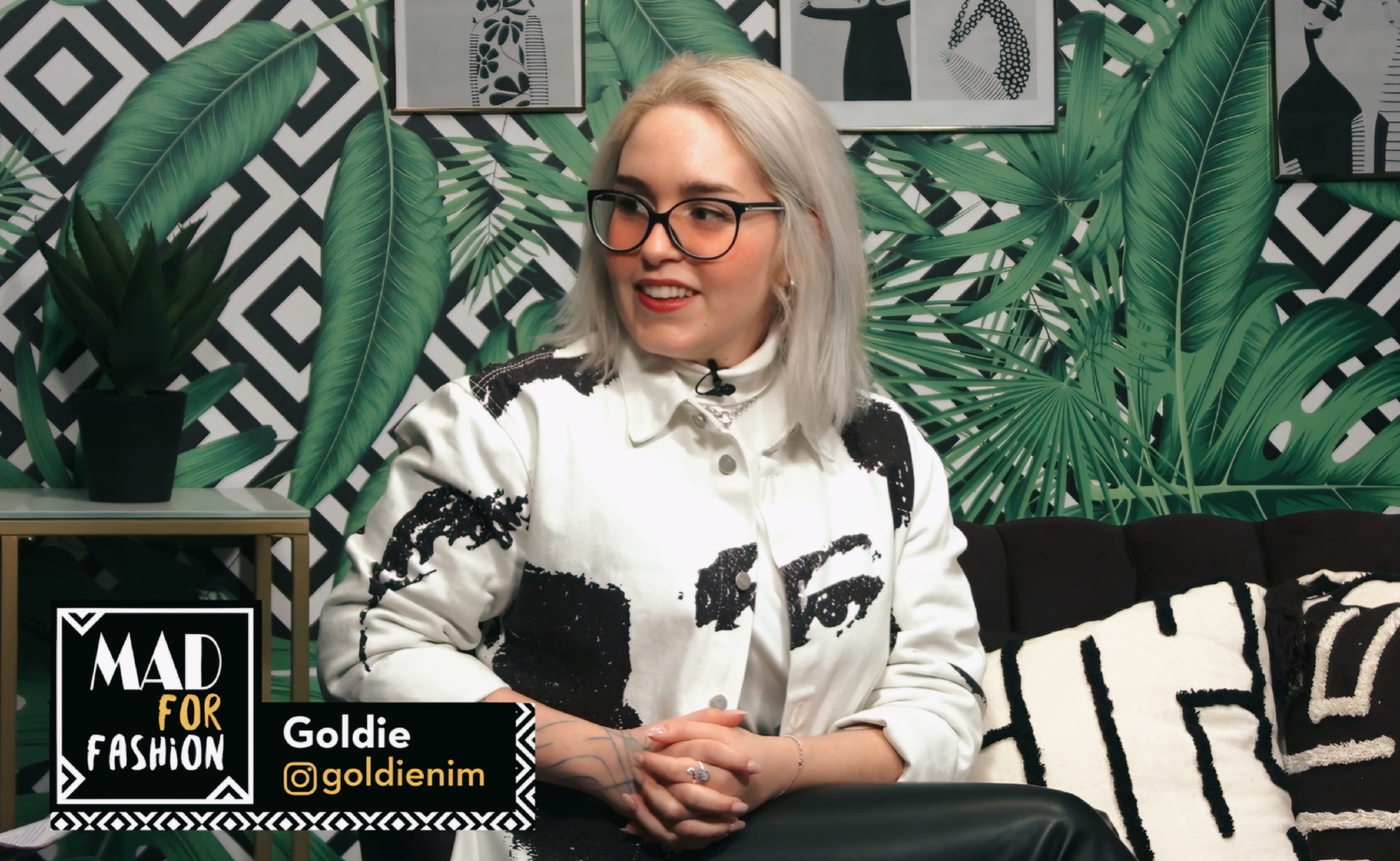Goldie Chatzitheodorou speaking on MAD TV's “MAD For Fashion” about Korean fashion (by Goldie Chatzitheodorou)